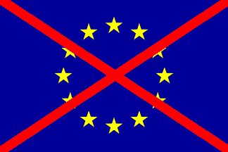 [Icelandic anti-EU flag]